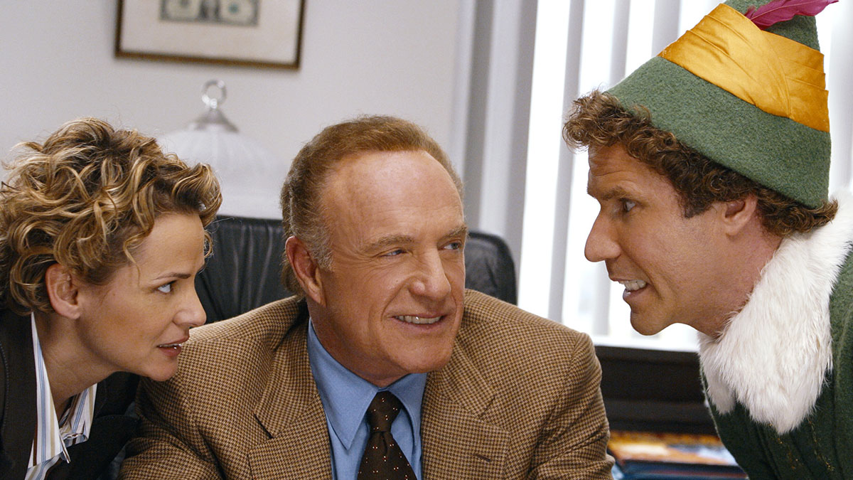 Will Ferrell, James Caan and Amy Sedaris in Elf