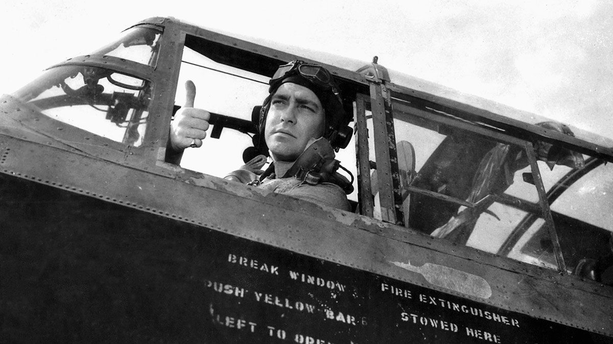 Richard Todd in The Dam Busters