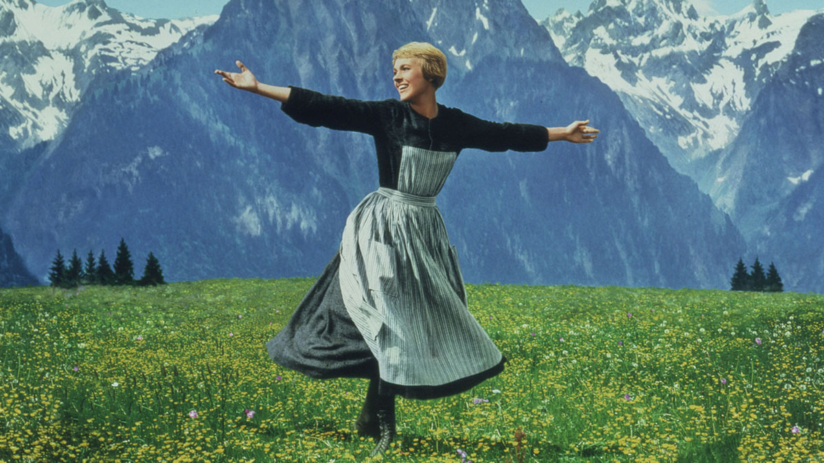 Julie Andrews in The Sound Of Music