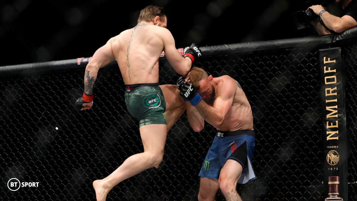 Conor McGregor fighting Donald Cerrone at UFC 246