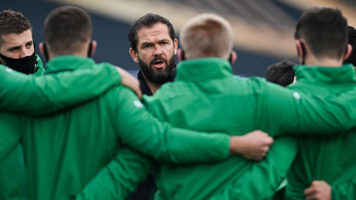 Ireland coach Andy Farrell