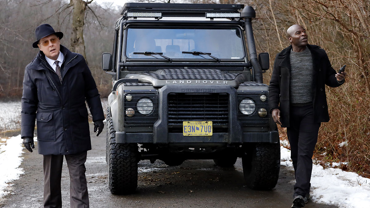 James Spader and Hisham Tawfiq in The Blacklist