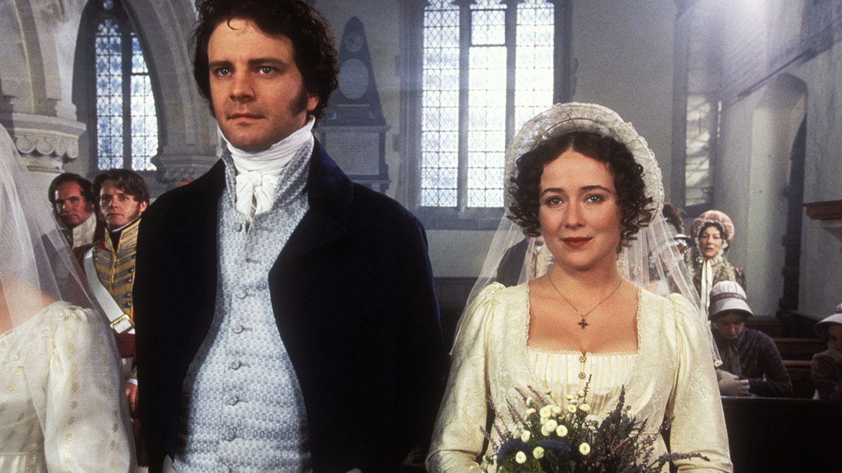 Colin Firth and Jennifer Ehle in Pride And Prejudice