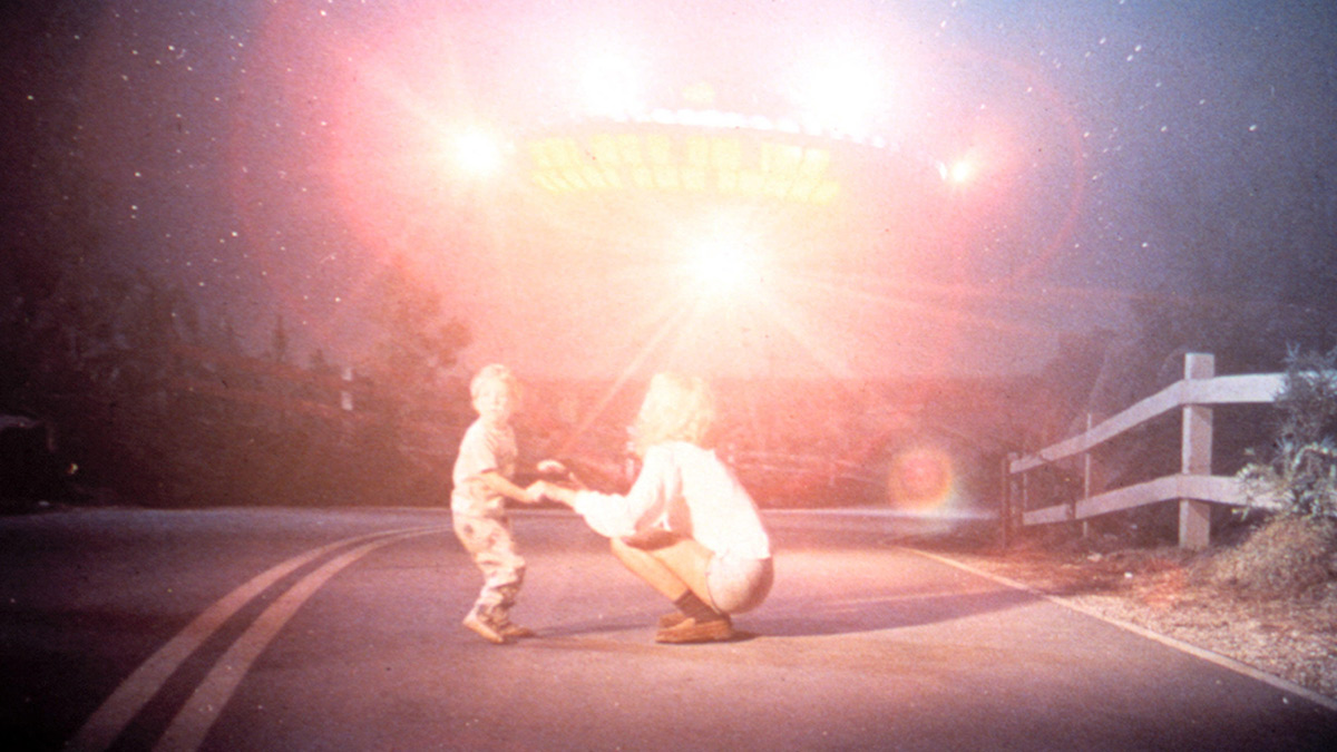 A scene from Close Encounters Of The Third Kind