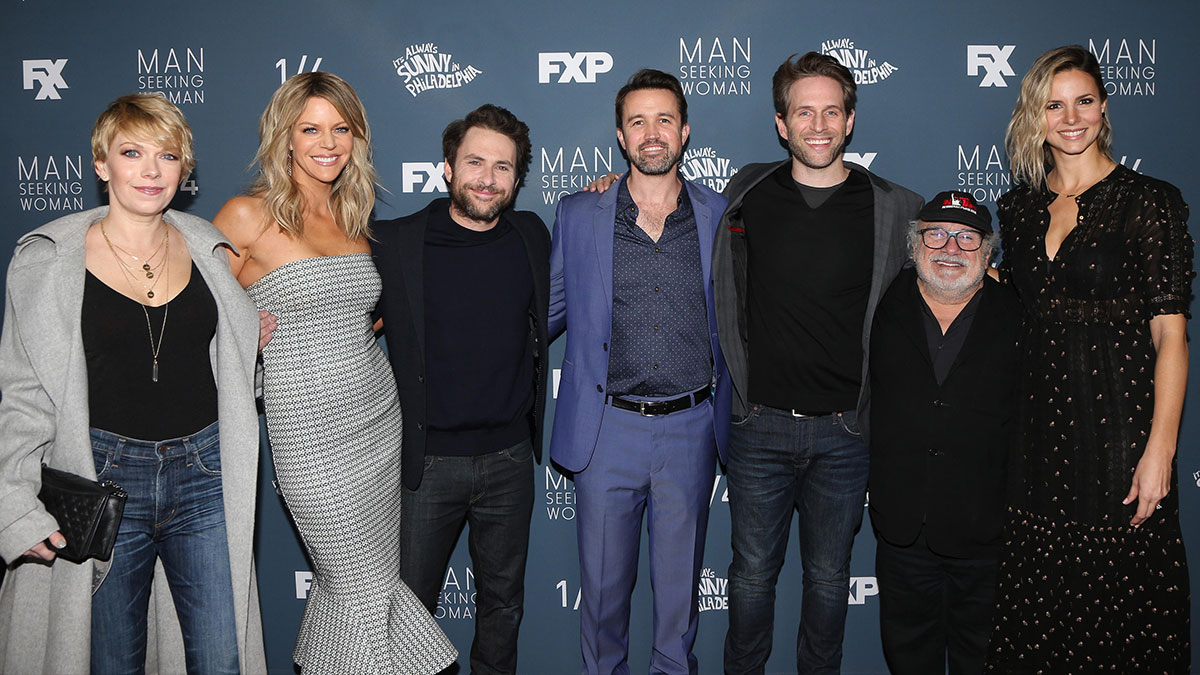 The cast of It’s Always Sunny In Philadelphia