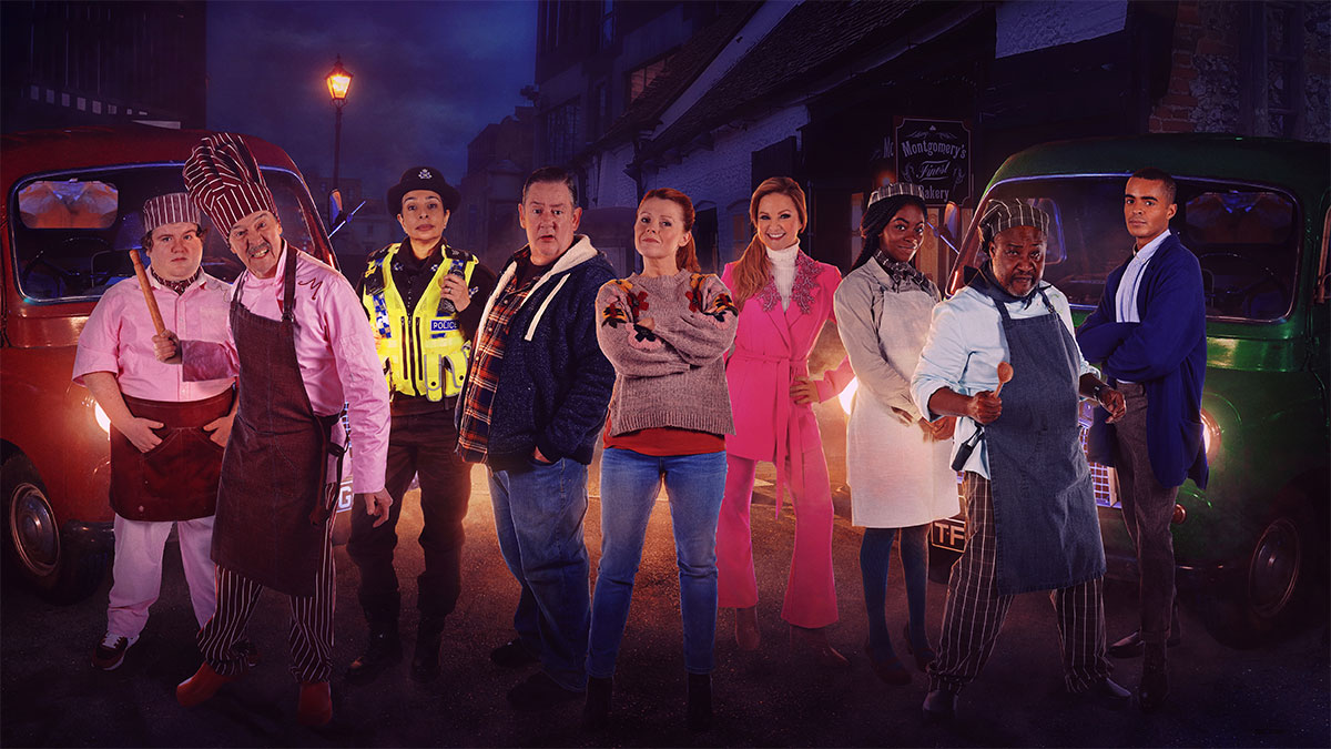 Cast members in Murder, They Hope
