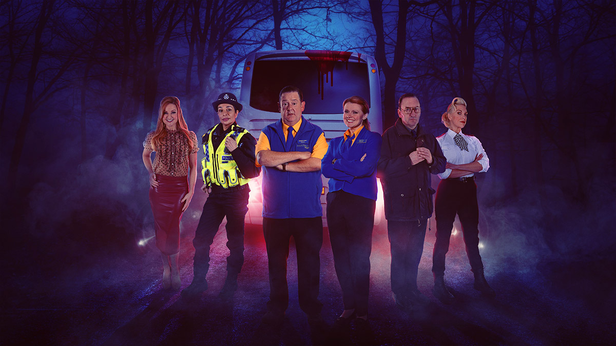 Cast members in Murder, They Hope