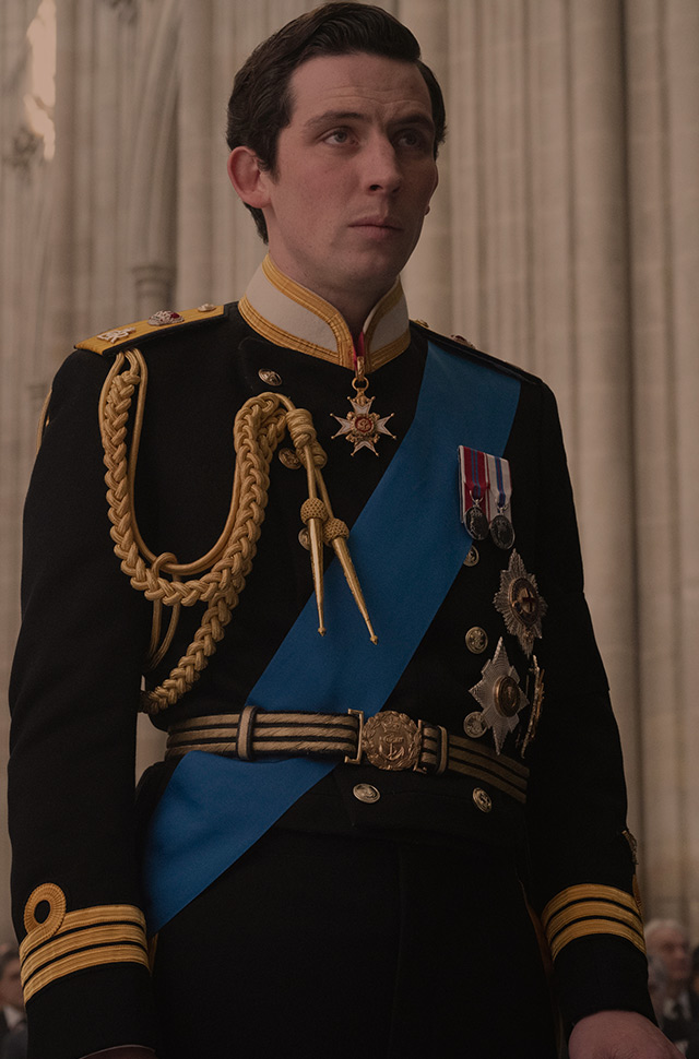 Josh O’Connor as Prince Charles in The Crown