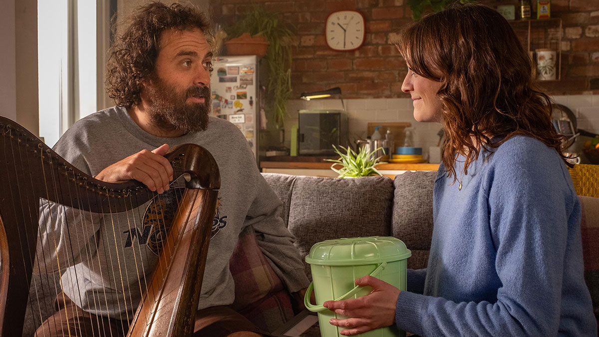 Philip Burgers and Charlotte Ritchie in Feel Good