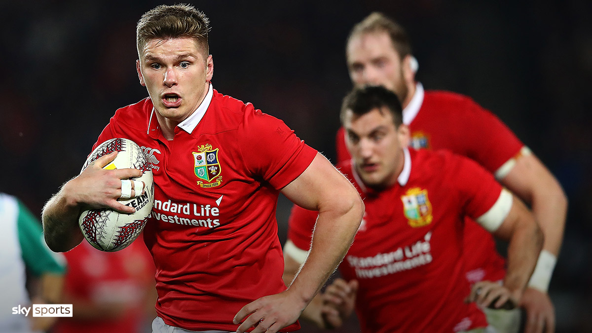 British and Irish Lions player Owen Farrell