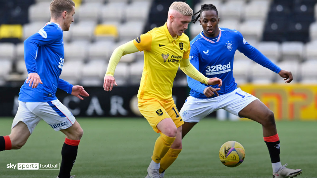 Football clubs Rangers and Livingston square off