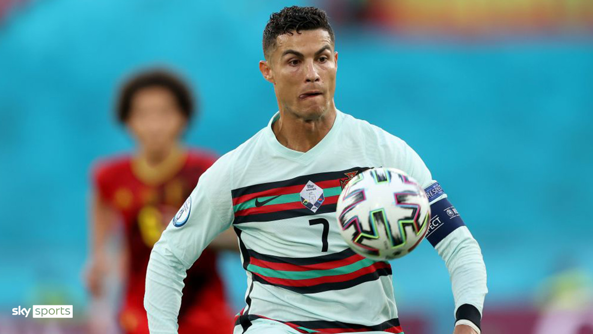 Cristiano Ronaldo, here playing for Portugal, could break the international all-time goal scoring record