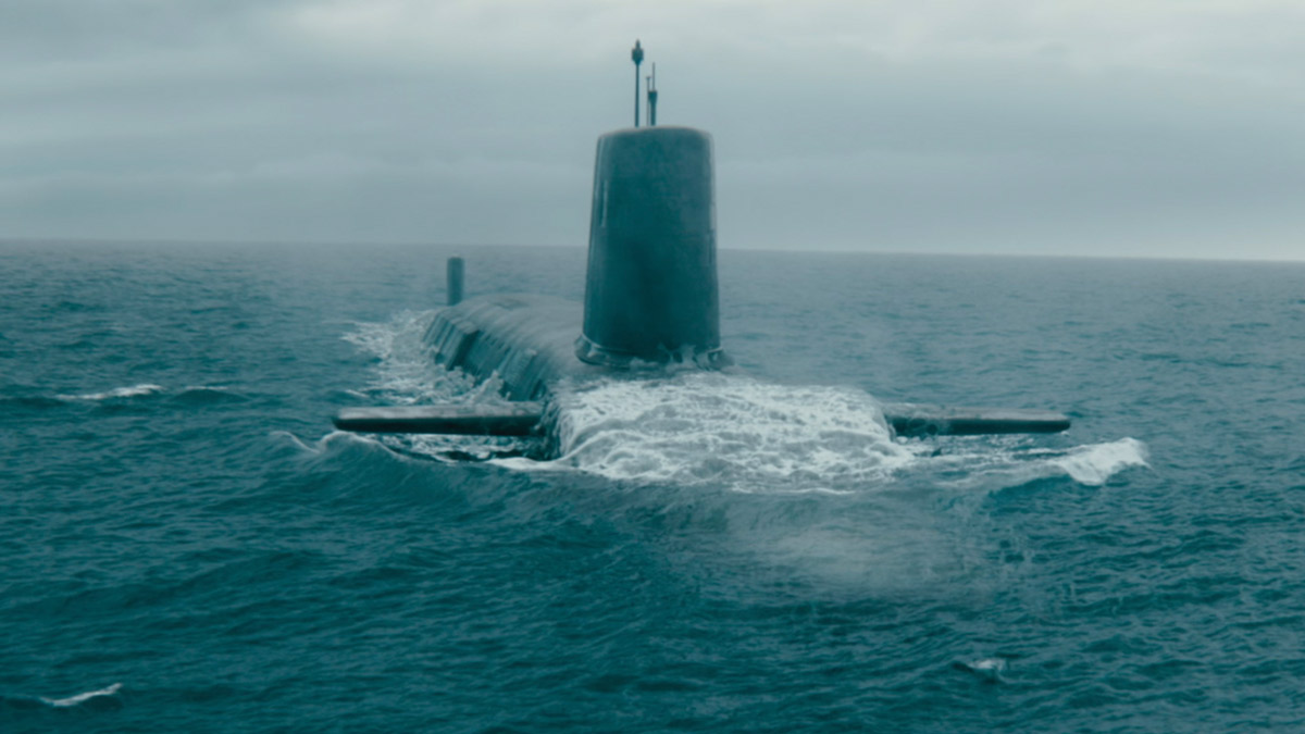 The submarine HMS Vigil