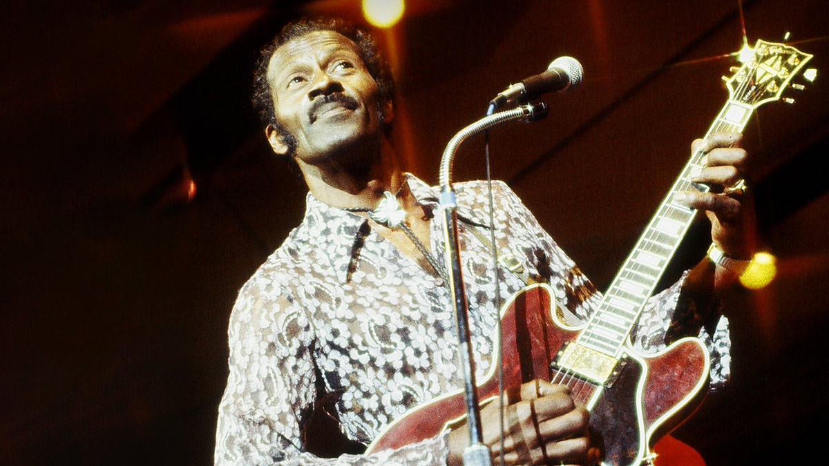 Singer Chuck Berry