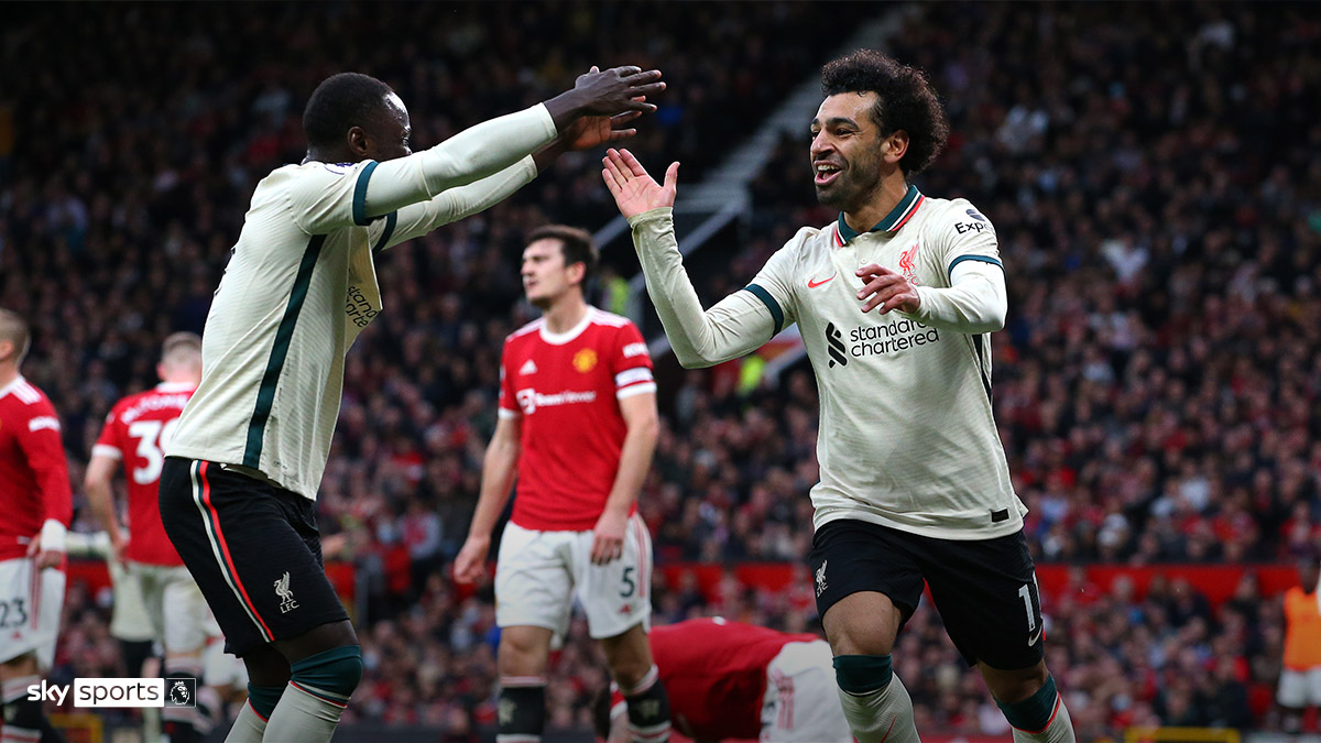 Liverpool put 5 goals past Manchester United at Old Trafford