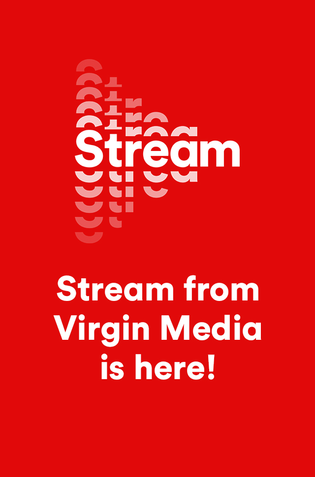 Stream from Virgin Media streaming entertainment service