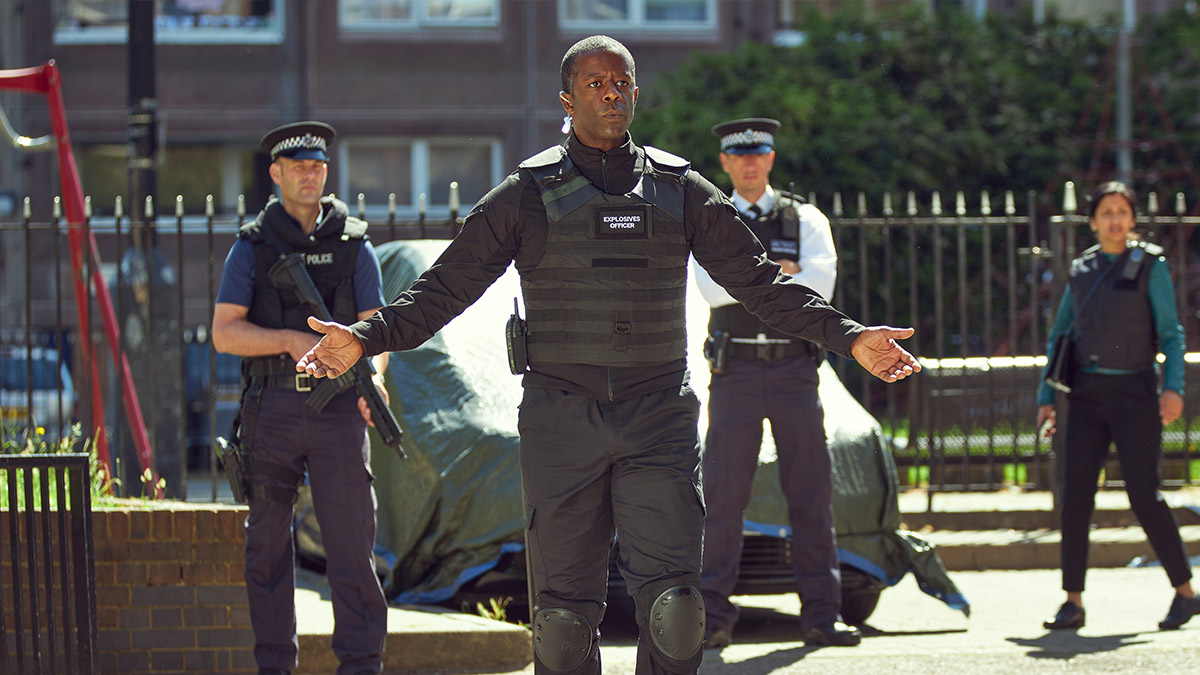 Adrian Lester in Trigger Point on ITV