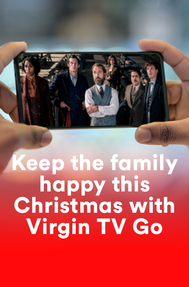 Keep the family happy this Christmas with the Virgin TV Go app Virgin