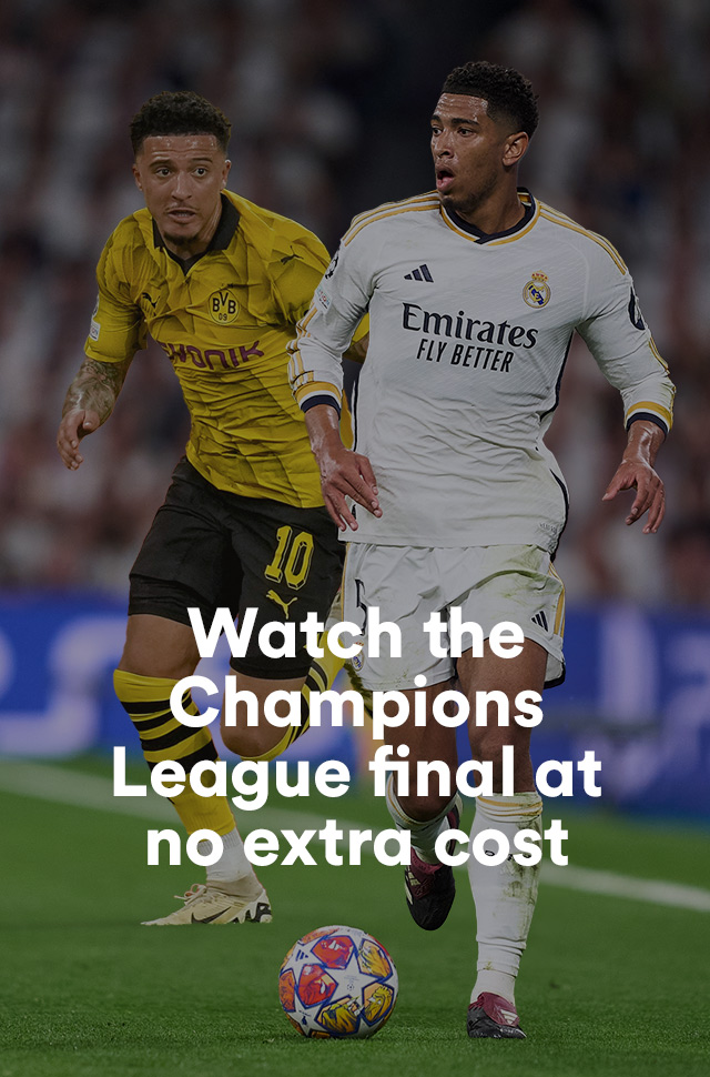 Virgin media champions league best sale