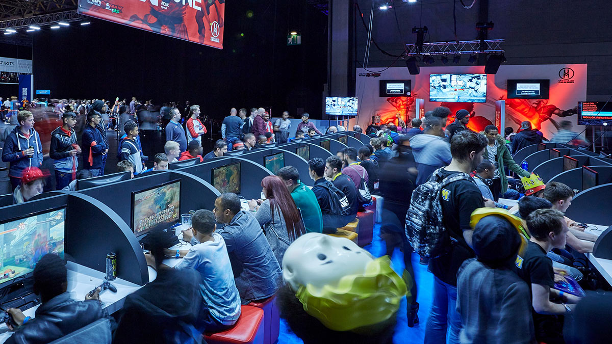 EGX 2018 floor