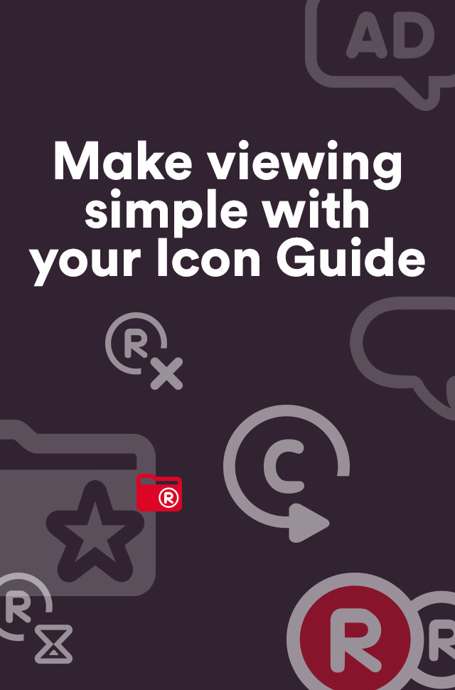 Virgin TV icon guide
