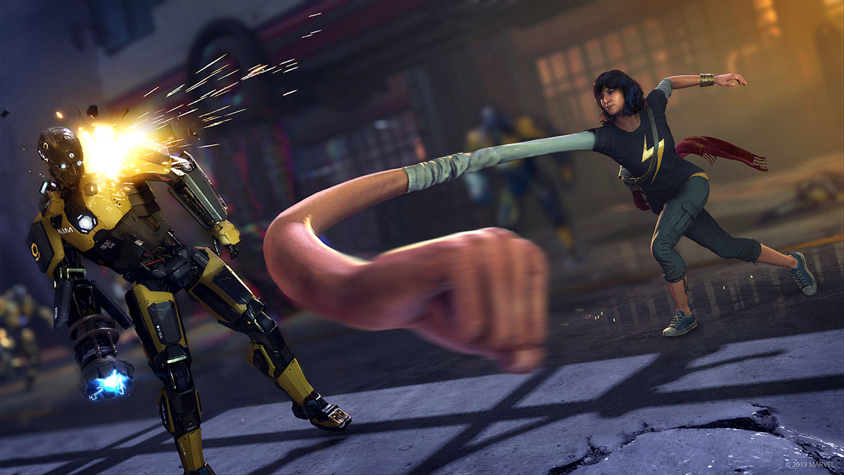 Kamala Khan aka Ms Marvel in Marvel’s Avengers