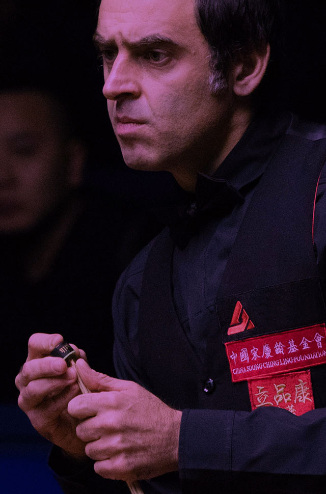 Masters snooker with Ronnie O'Sullivan