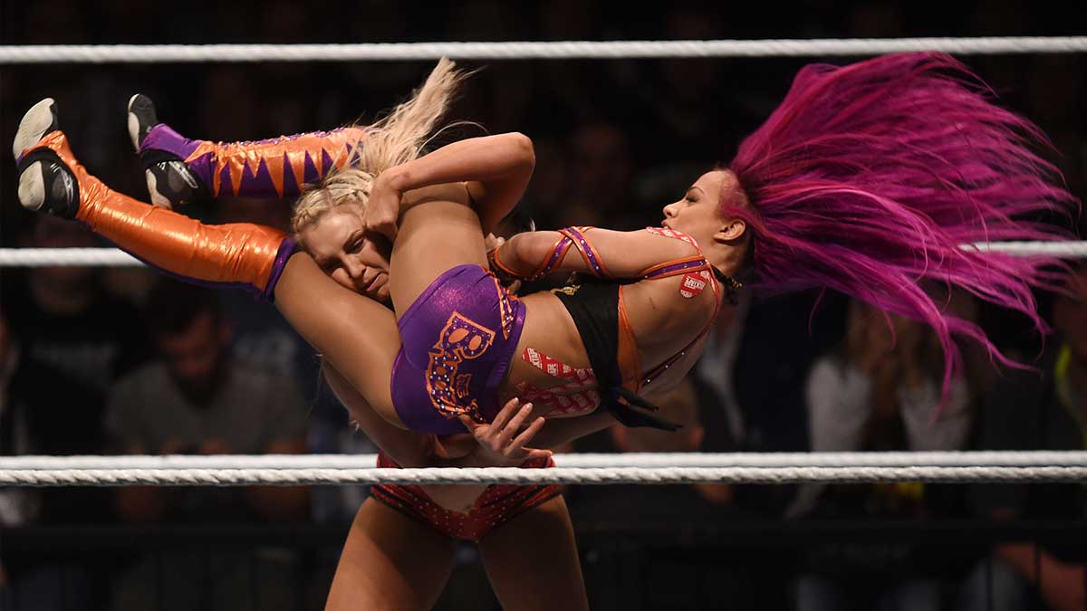 WWE superstar Charlotte Flair