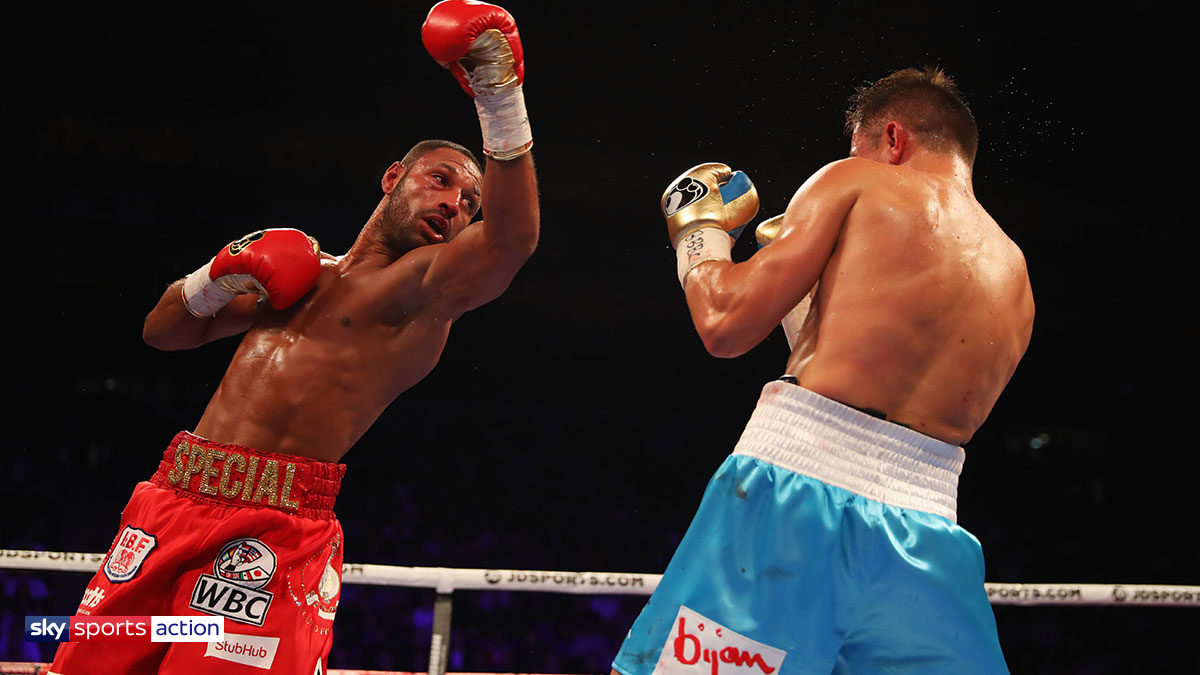 Kell Brook in action