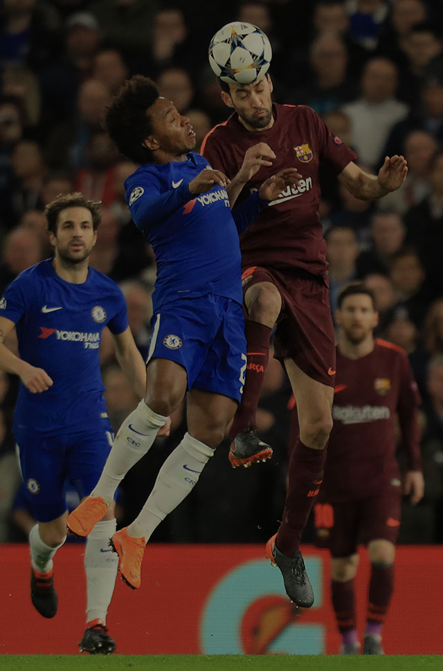 UEFA Champions League action