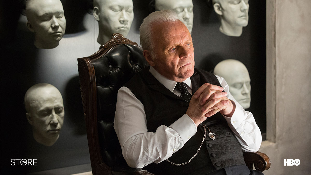 Anthony Hopkins in Westworld