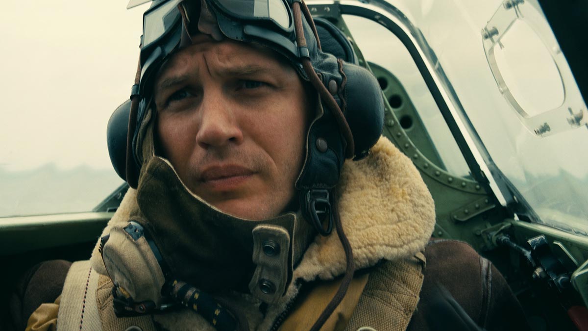 Tom Hardy in Dunkirk