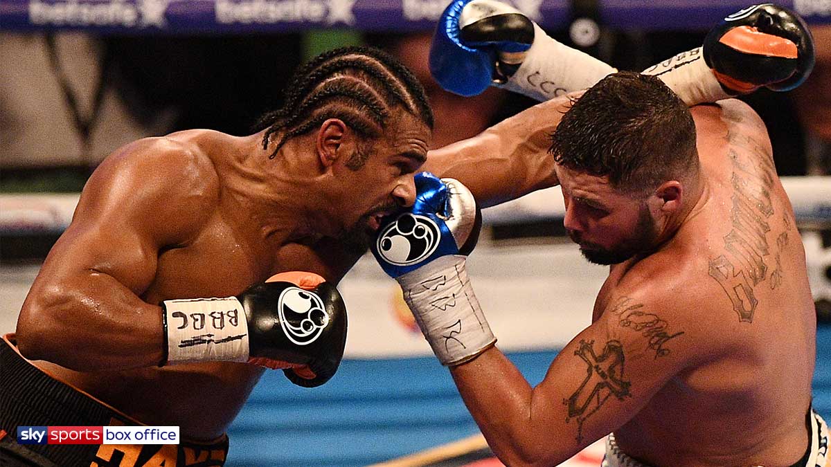 David Haye fighting Tony Bellew