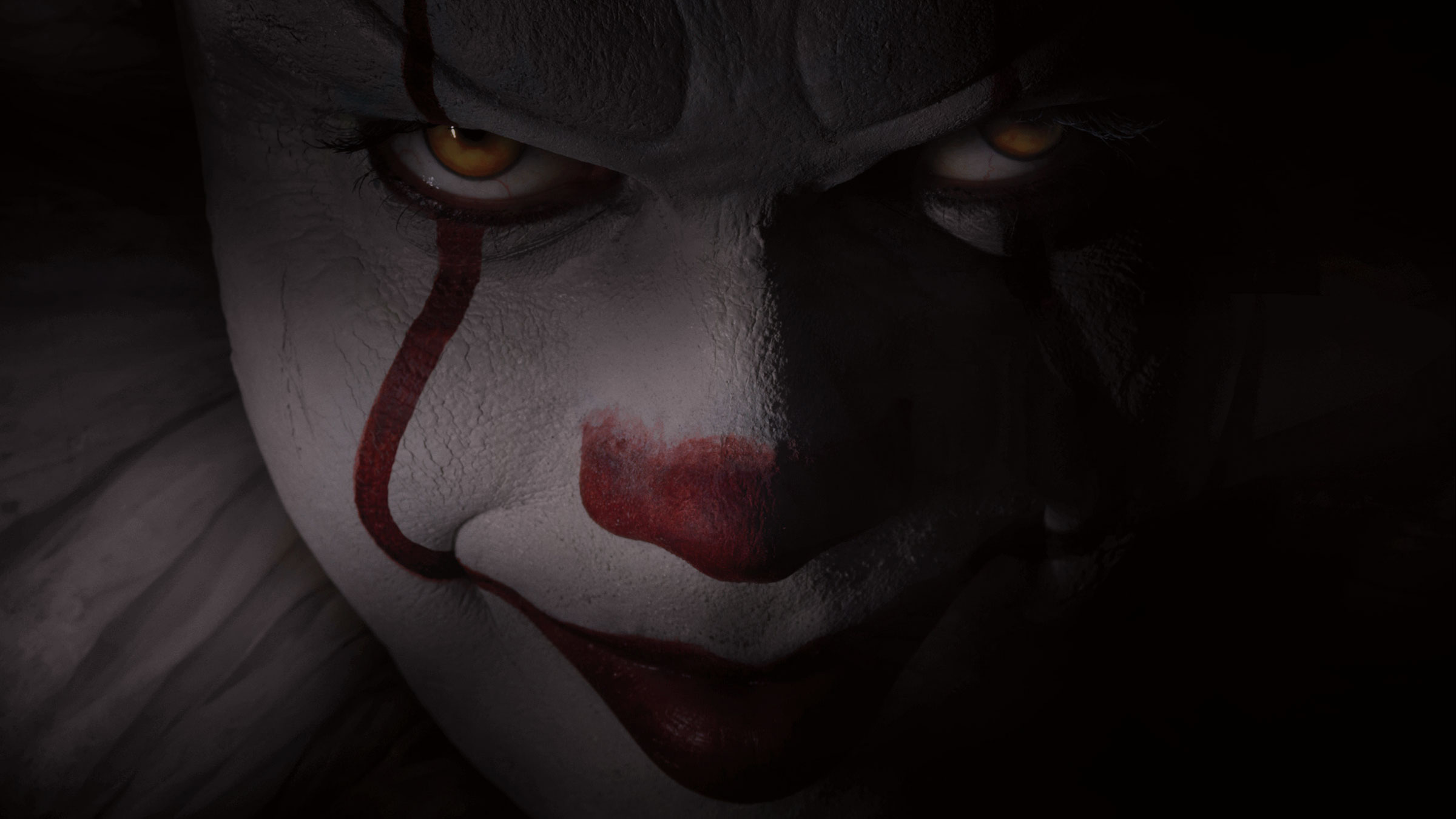 Bill Skarsgard as Pennywise the clown in It