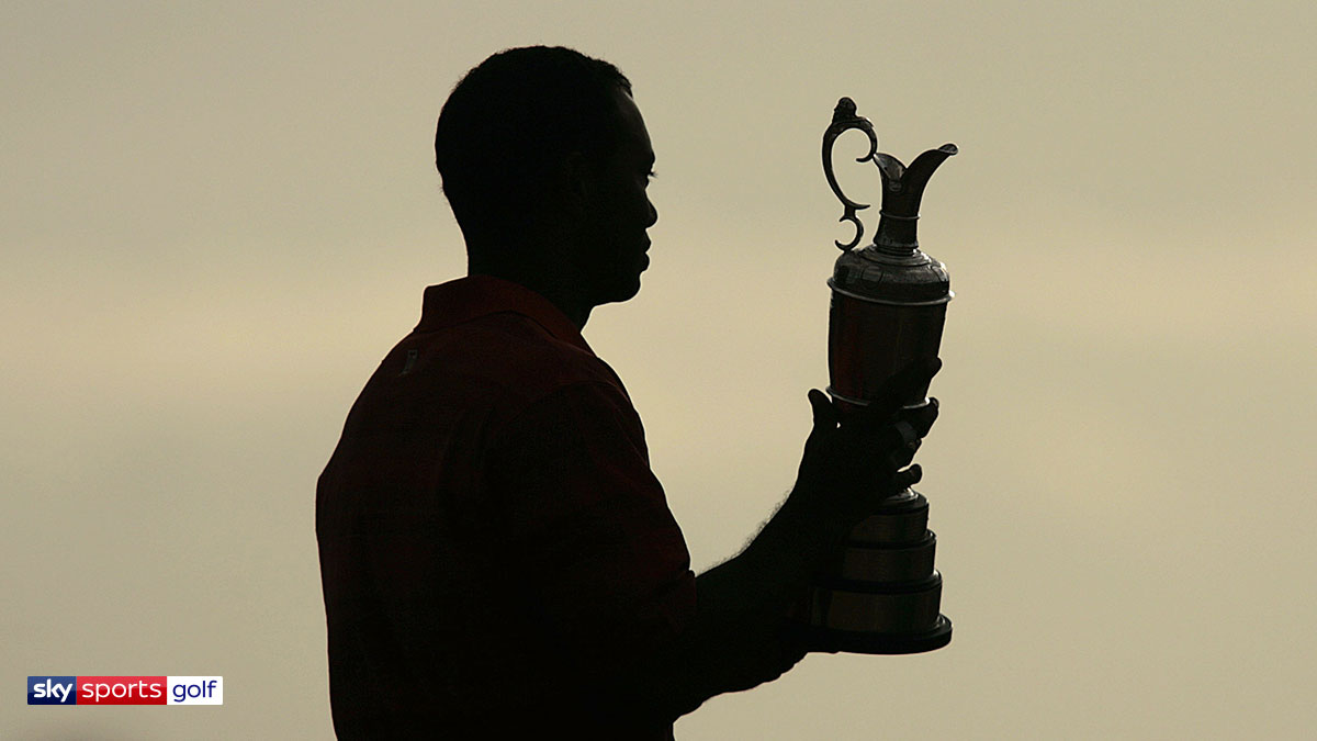 Tiger Woods winning the 2006 Open Championship