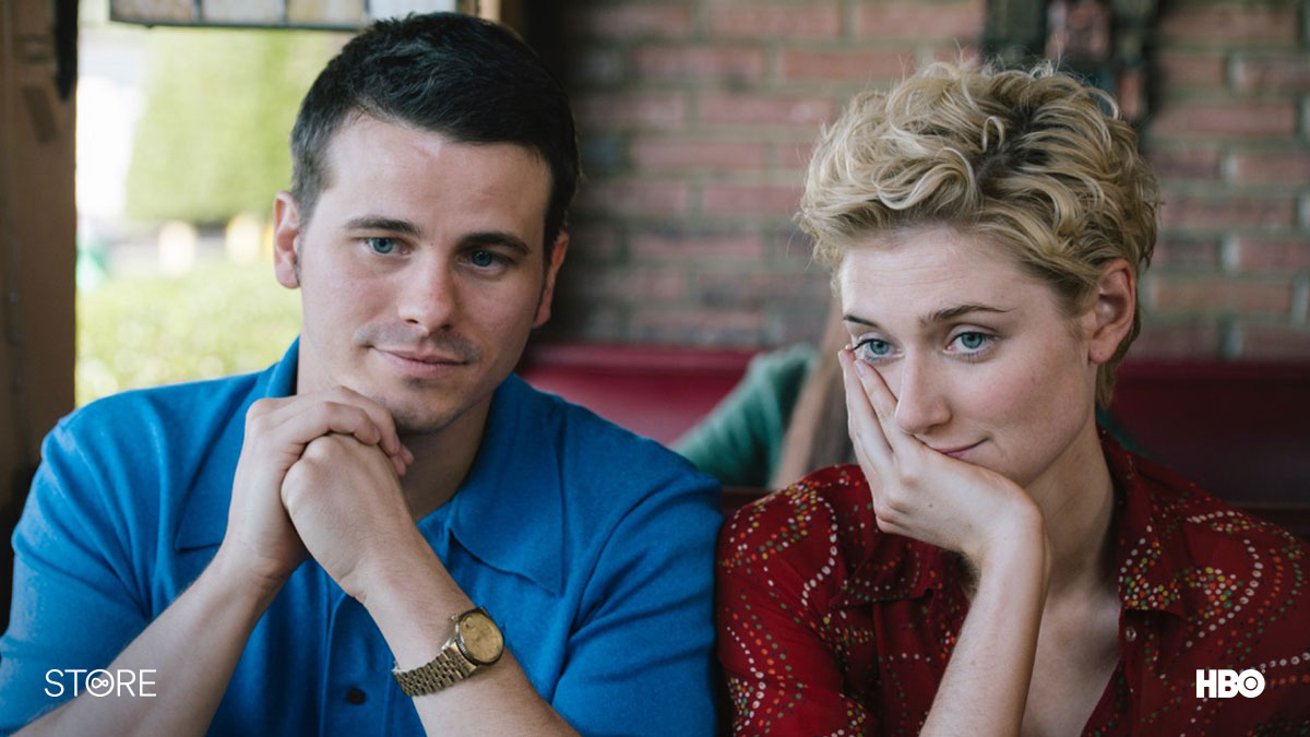 Jason Ritter and Elizabeth Debicki in The Tale