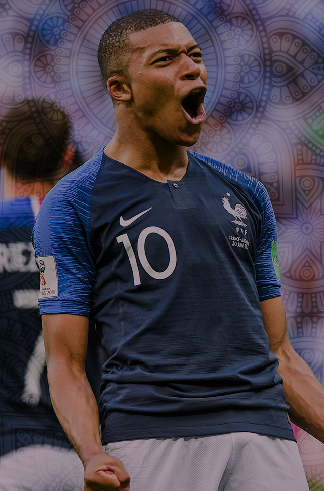 Kylian Mbappe France 2018 World Cup
