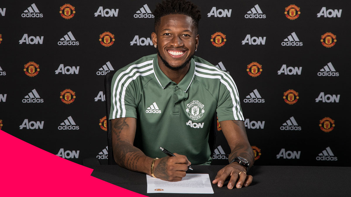 Fred signing for Manchester United