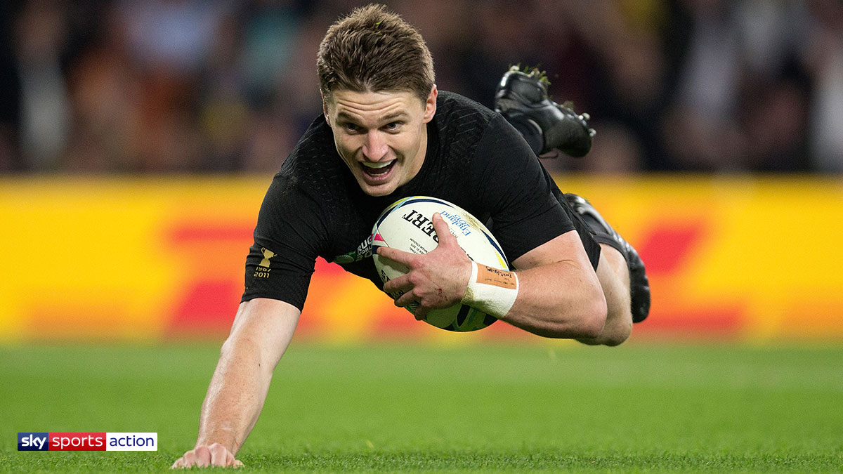 New Zealand rugby fly-half Beauden Barrett