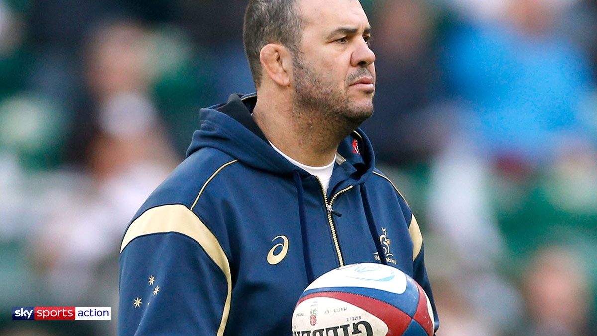 Australia rugby coach Michael Cheika