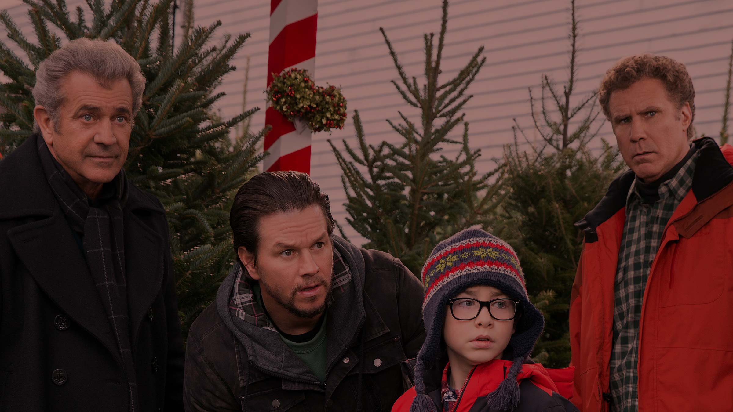 Mel Gibson, Mark Wahlberg and Will Ferrell in Daddy's Home 2