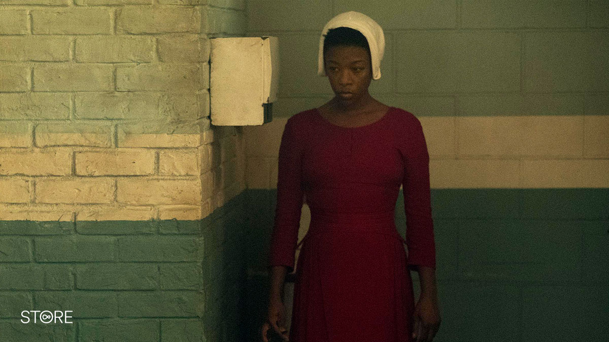 Samira Wiley as Moira in The Handmaid's Tale